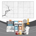 thumbnail image 5 of CHENjy All Purpose Porcelain Repair Kit Multi Surface Chip and Crack Fix for Bathtub Tile Enamel Fiberglass Acrylic Ceramic with Color Matching Epoxy White, 5 of 6