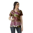 thumbnail image 1 of Moomaya Chemise Tunique Style Enveloppant pour Femmes en Coton Décontracté Col Classique Boutonné, 1 of 6