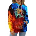 thumbnail image 5 of Wings of Fire Hoodie for Men Women, Unisex 3D Print Pullover Hooded With Pocket, Funny Sweatshirt, Long Sleeve Hoodies, S-6XL, 5 of 8