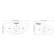 thumbnail image 2 of Cinta de impacto de Golf pegatinas de impacto para palos mejoran la precisión del swing de Golf y la distancia ayuda para el entrenamiento de swing etiquetas de impacto para principiantes, 2 of 8