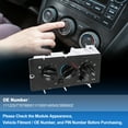 thumbnail image 3 of Módulo de panel de control del calentador de aire acondicionado Unique Bargains para Mack Ch613 cv713 2001 2002 2003 2004 2005 Unidad de temperatura HVAC No. 111225/7787880011/1000149542, 3 of 7
