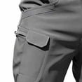 thumbnail image 3 of FRSASU Men's Stretch Cargo Pants Water Resistant Outdoor Lightweight Work Hiking Pants with Pockets Gray, 3 of 4