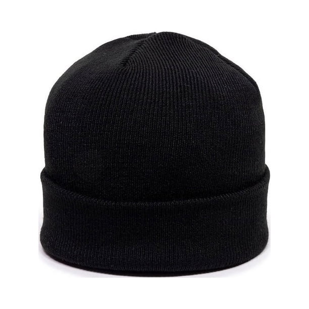 帽子 PROFESSIONAL KNIT CAP (BLACK) Outdoor Cap KN-400-BLK Black Knit Beanie - Walmart Business Supplies