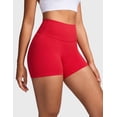 thumbnail image 3 of Shorts Biker INGIA de Cintura Alta 4" Workout Aurora Red XS, 3 of 6