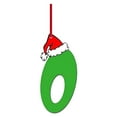 thumbnail image 1 of O Christmas Acrylic Letter Ornaments, 8Cm Hanging Decor For Tree, Personalize Your Holiday Display With Festive Letters, 1 of 2