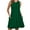 Green, variant on Chiclily Summer Dresses for Women Casual Beach Sleeveless Pleated Front Tank Dress with Pockets, Black L