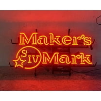 Queen Sense 24"x20" Maker's Mark Siv Neon Sign Man Cave Handmade Neon Light 124MMSR