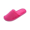 thumbnail image 2 of Unisex Plush Fleece House Slippers, Cozy Slip-On Warm Indoor Slippers for Men and Women, 2 of 6