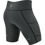 RDX Women Sauna Sweat Shorts Weight Loss Lower Body Shaper Gym Workout Suit Waist Trainer Slimming Shapewear Exercise Fitness