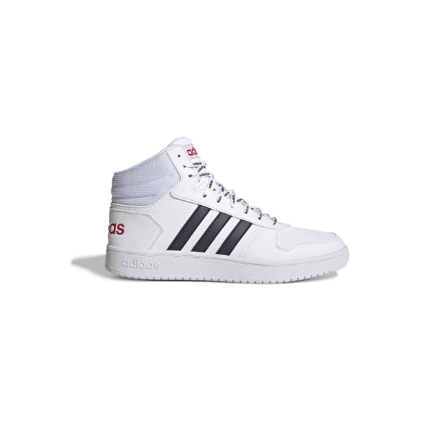 Tenis adidas Hoops 2.0 Mid Hombre blanco 27.5 Adidas FY8616