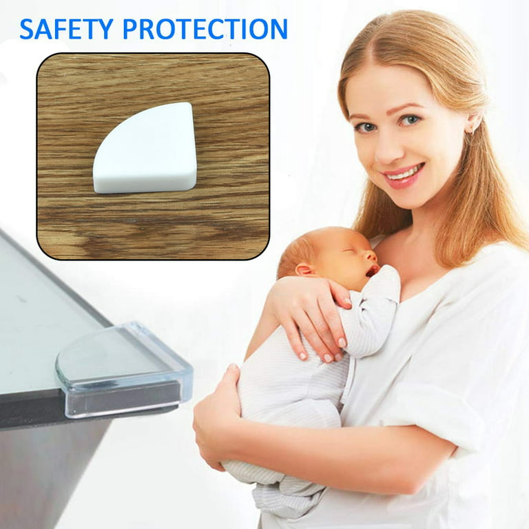 Tiny Patrol 15pcs Baby Safety Table Edge Guards, Silicon Clear Corner  Guards Protector Cushion L-Shaped, Baby Proofing Furniture Edge Bumpers  Baby