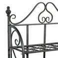 thumbnail image 6 of DecMode Traditional Metal Bakers Rack with Scrollwork Design and Black Finish, 25"W x 64"H, 6 of 16