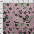 thumbnail image 3 of oneOone Polyester Spandex Dusty Purple Fabric Sea Craft Projects Decor Fabric Printed By The Yard 56 Inch Wide, 3 of 4