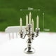 thumbnail image 4 of Portavelas Vintage Aleación 1:12 Zulema Decoración Plata, 4 of 8