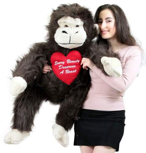 big stuffed monkey at walmart