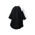 thumbnail image 6 of Mens Oversized Swim Shirt Sun Protection UPF 50+ Rash Gard Quick Dry T-Shirt Size M-4XL Black, 6 of 9
