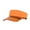 Orange, variant on Womens Summer Baseball Cap Sun Transparent Fashion Solid Visor Sun Hats for Men
