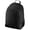 Black, variant on Bag Base Plain Universal Backpack / Rucksack Bag (18 Liters)