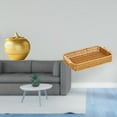 thumbnail image 2 of Escultura moderna de fruta de resina y cesta tejida para servir aperitivos, ideal para estantería de mesa, comedor, dormitorio, oficina., 2 of 8