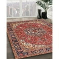 thumbnail image 2 of Ahgly Company Indoor Rectangle Traditional Light Copper Gold Medallion Area Rugs, 2' x 5', 2 of 6