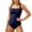 Navy, variant on One Piece Swimsuit Women Ruched Swimming Suits Tummy Control Bathing Suit Slimming Swim Suits for Women 2026