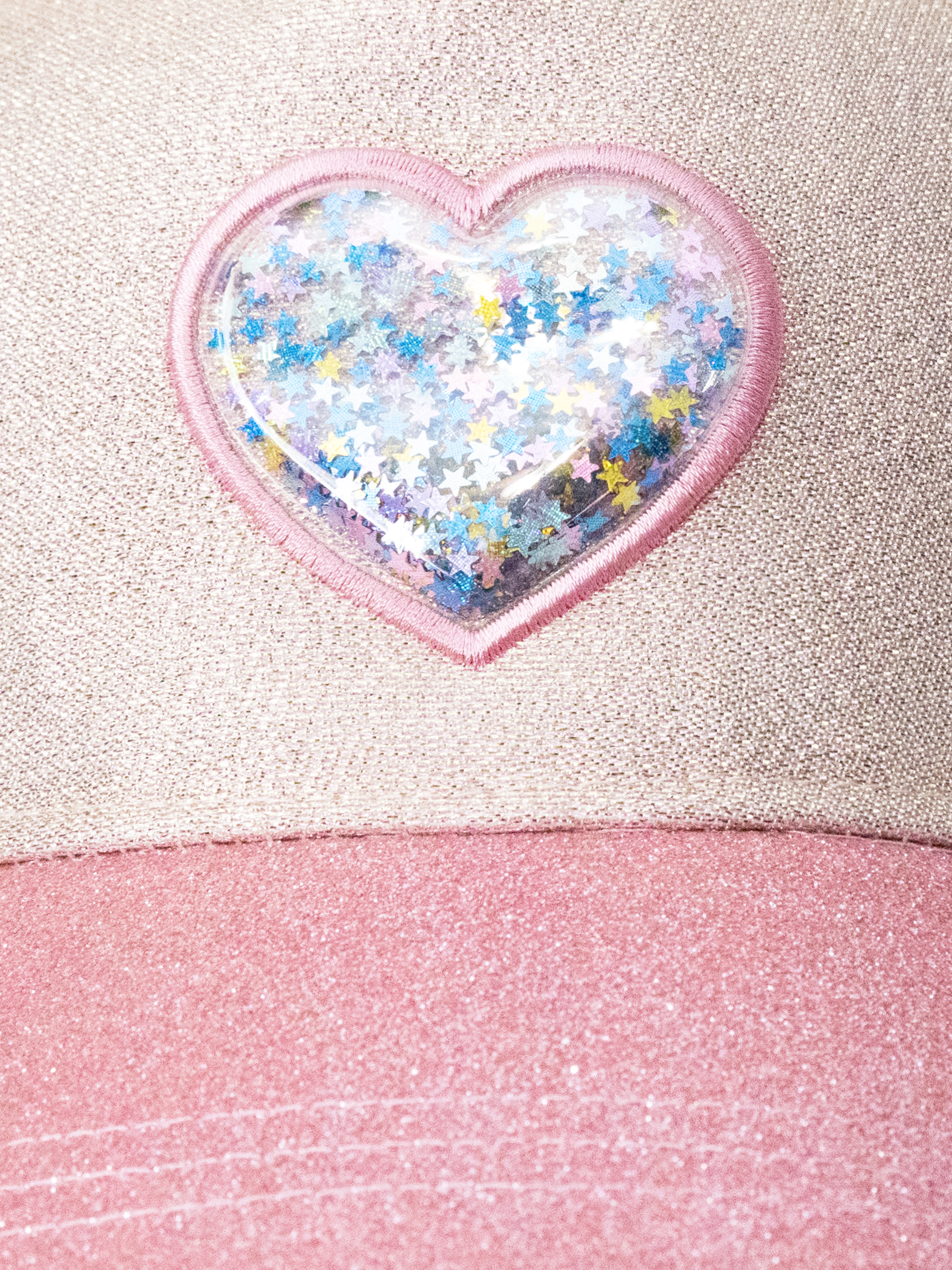 Wonder Nation Girls Heart Patch Baseball Hat
