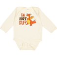 thumbnail image 3 of Inktastic I'm Hot Stuff- Cute Dragon Boys or Girls Long Sleeve Baby Bodysuit, 3 of 5