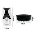 thumbnail image 5 of Shoreew Automatic Toothpaste Dispenser Toothbrush Holder Set Simple Installation Wall Mounted Bathroom Toothbrush Rack, 5 of 7