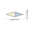 thumbnail image 3 of INSPIRE CHIC Women's Crinkle Pleated Stripe Rhombus Neck Scarf Crumple Neckerchief Yellow, 3 of 5