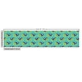 thumbnail image 3 of Ambesonne Fish Fabric by the Yard Upholstery, Deep Sea Sharks Swimming Art, 2 Yards, Seafoam Pale Green and Indigo, 3 of 5