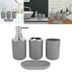 thumbnail image 5 of Cosas de baño de accesorios de de plástico ABS de 4 piezas, accesorios para el , taza de cepillo de , soporte para cepillo de , Magideal Cosas de baño, 5 of 6