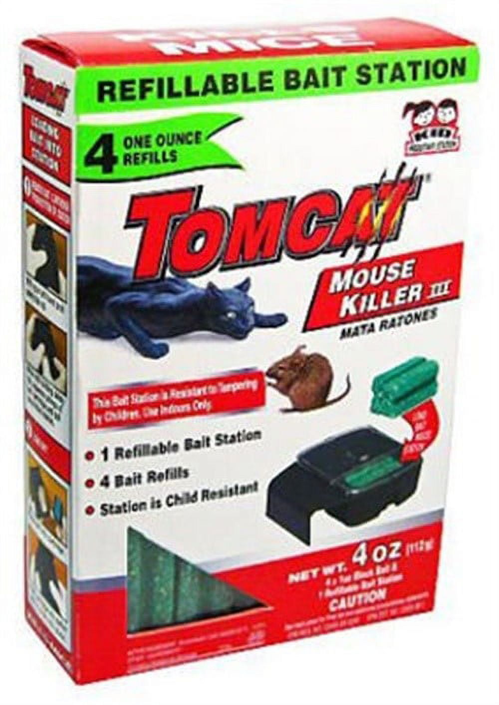 Tomcat Mouse Killer III Refillable Bait Station