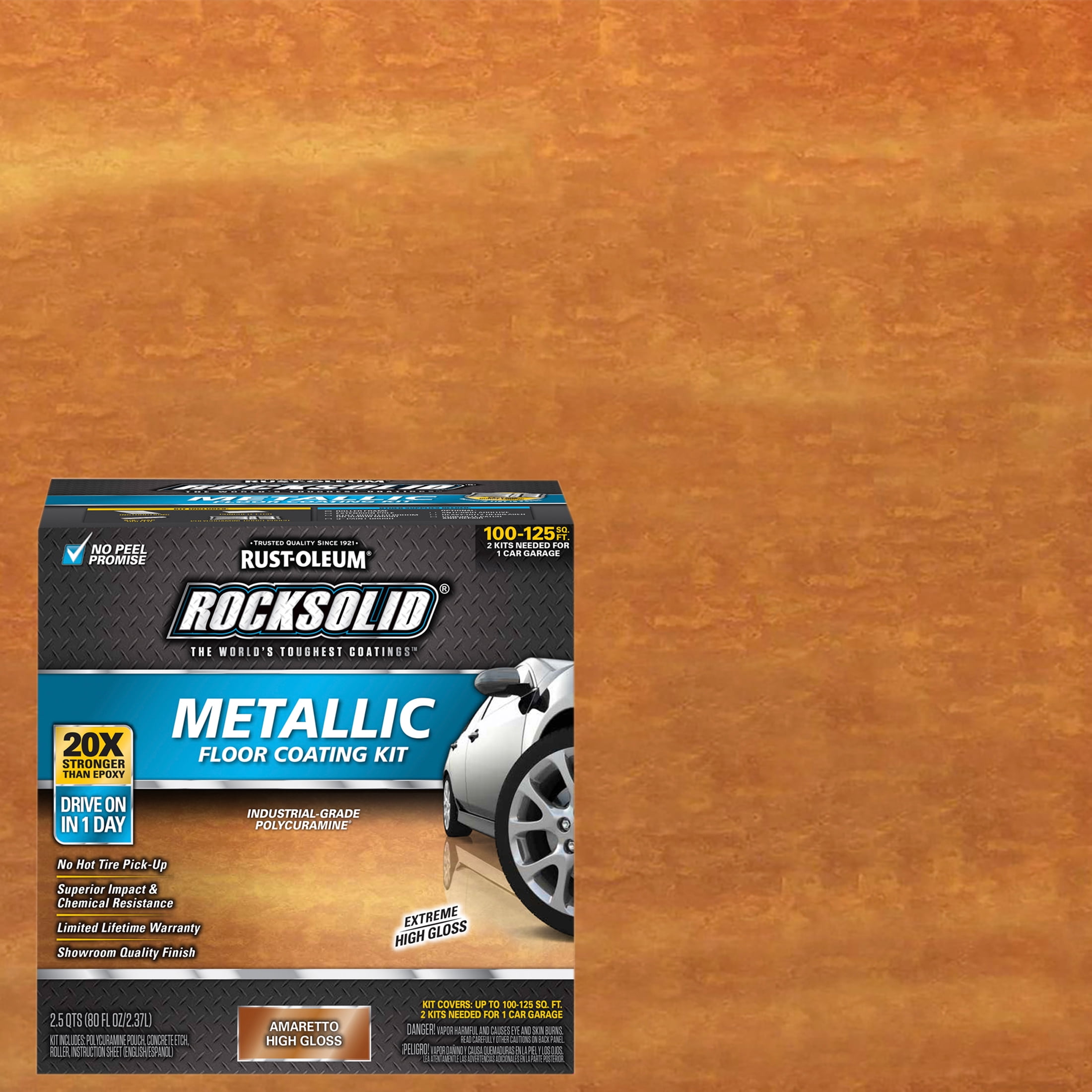 Rustoleum clearance metallic floor