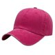 thumbnail image 1 of Gorra de béisbol informal de algodón lavado al agua para mujer: transpirable, correa ajustable, protección solar, para actividades al aire libre en la playa, el parque o de acampada., 1 of 3