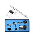 thumbnail image 2 of Paint Sprayer 0.5mm 22cc Dual-Action Airbrush Kit Set For Art Craft Painting Auto Paint Hobby Air Brush Nail ,Versatile applications, 2 of 7