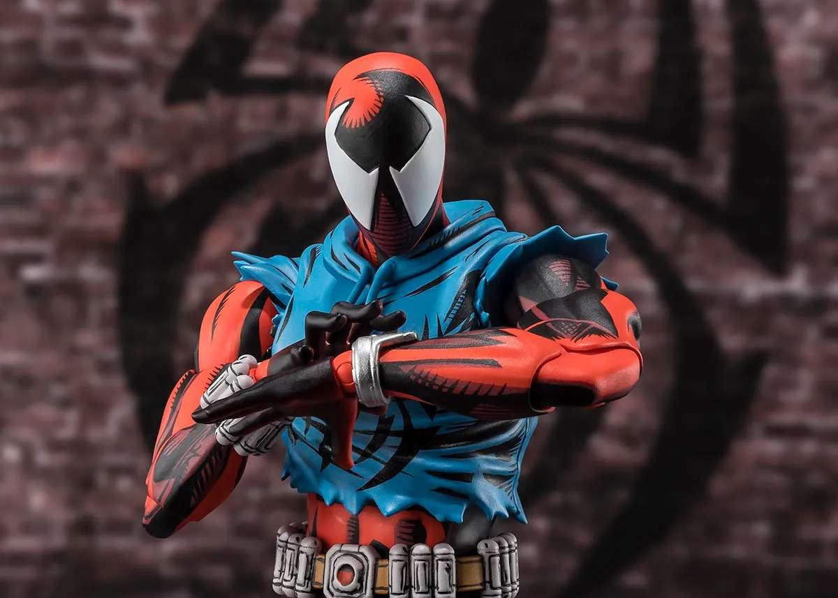 Spider Man S.H.Figuarts Scarlet Spider Collectable Figure