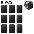 thumbnail image 1 of Paquete de 9 láminas de metal con imán para teléfono con adhesivo 3M Soporte magnético para automóvil de repuesto para teléfono, soporte Zhivalor 220731-2, 1 of 4