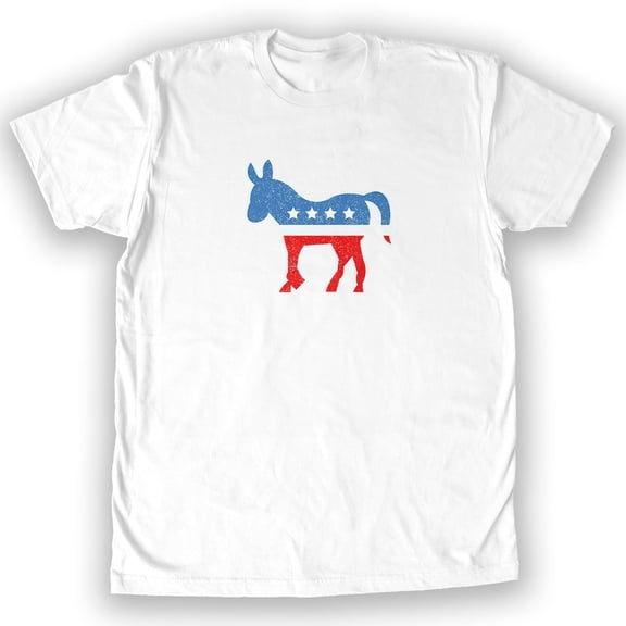 Function - Vintage Distressed Democrat Donkey Men's Fashion T-Shirt