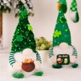 thumbnail image 6 of ZMYFlora St. Patrick's Day Gnome Faceless Doll Green Rudolph Plush, Irish Festival Holiday Decor for Home, Tiered Tray, and Party Decoration,B, 6 of 8