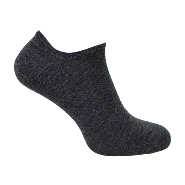 Mens Merino Wool Low Cut No Show Socks | Steven | Invisible Low Cut Warm Footsies Socks