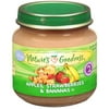 Nature's Goodness: Apples, Strawberries & Bananas Baby Food, 4 oz
