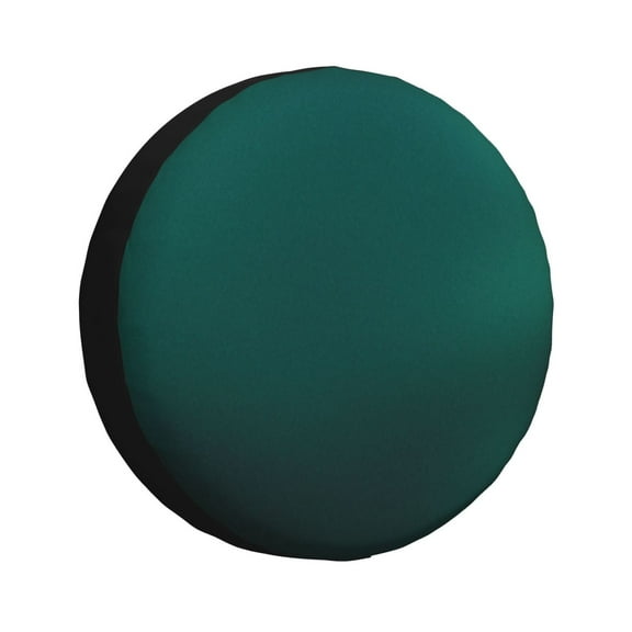 Vsdgher Dark teal green for Spare Tire Cover, Tire Wheel Protector Wheel Cover Fit for Truck,Trailer,RV,SUV,Camper and Most Vehicle-14 inch