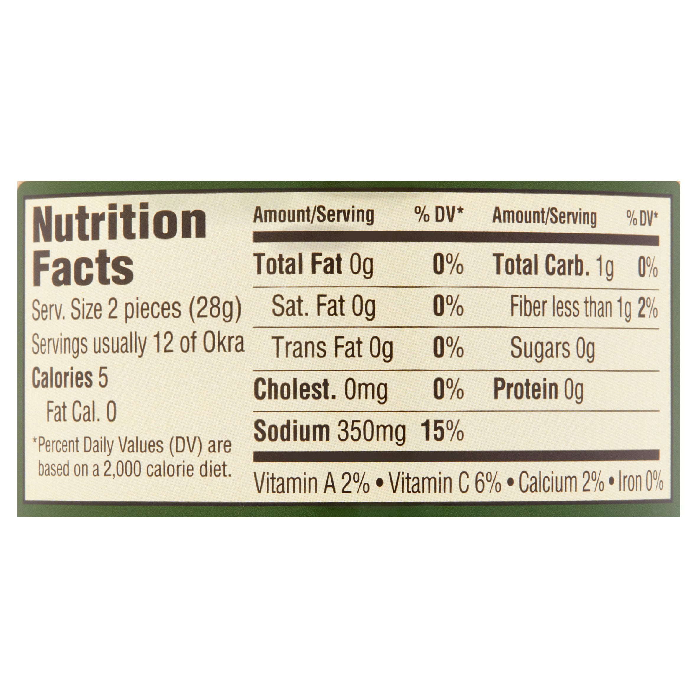(6 pack) Talk O' Texas Crisp Hot Okra Pickles, 16 fl oz