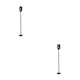 thumbnail image 2 of Kearding Cuchara mezcladora trenzada de acero inoxidable, cucharas agitadoras espirales de mango largo, vajilla de postre, accesorios para Bar, Negro 2Conjunto, 2 of 6