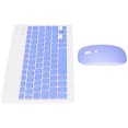 thumbnail image 1 of Clavier et Souris Sans Fil Rechargeables Ultra Silencieux avec DPI Réglable pour PC Mac IOS Tablette Téléphone, 1 of 7