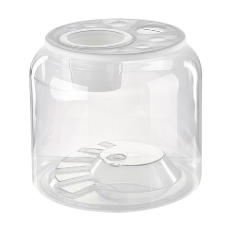 balikha Turtle Container Desk Versatile Step Terrarium for Dorm Farmhouse Restaurant L with lid