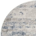 thumbnail image 5 of SAFAVIEH Meadow Naples Abstract Area Rug, Grey/Navy, 6'7" x 6'7" Round, 5 of 7