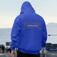 thumbnail image 4 of MHFRRA Sudadera con Capucha para Hombre, de Manga Larga, Cómoda E Informal, con Cordón Ajustable para Actividades Al Aire Libre Azul, 4 of 6