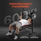 thumbnail image 2 of VEVOR Banco de Pesas 6 en 1 Banco de Ejercicios para Abdominales para Entrenamiento de Fuerza en el Gimnasio en Casa, 272 kg Banco Plano Inclinado y Declinado de Plegado Rápido, 1400 x 840 x 1170 mm, 2 of 9