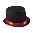 thumbnail image 3 of negro Sombrero de disfraz Funky Steampunk Sombreros para el festival de disfraces de carnaval, 3 of 8